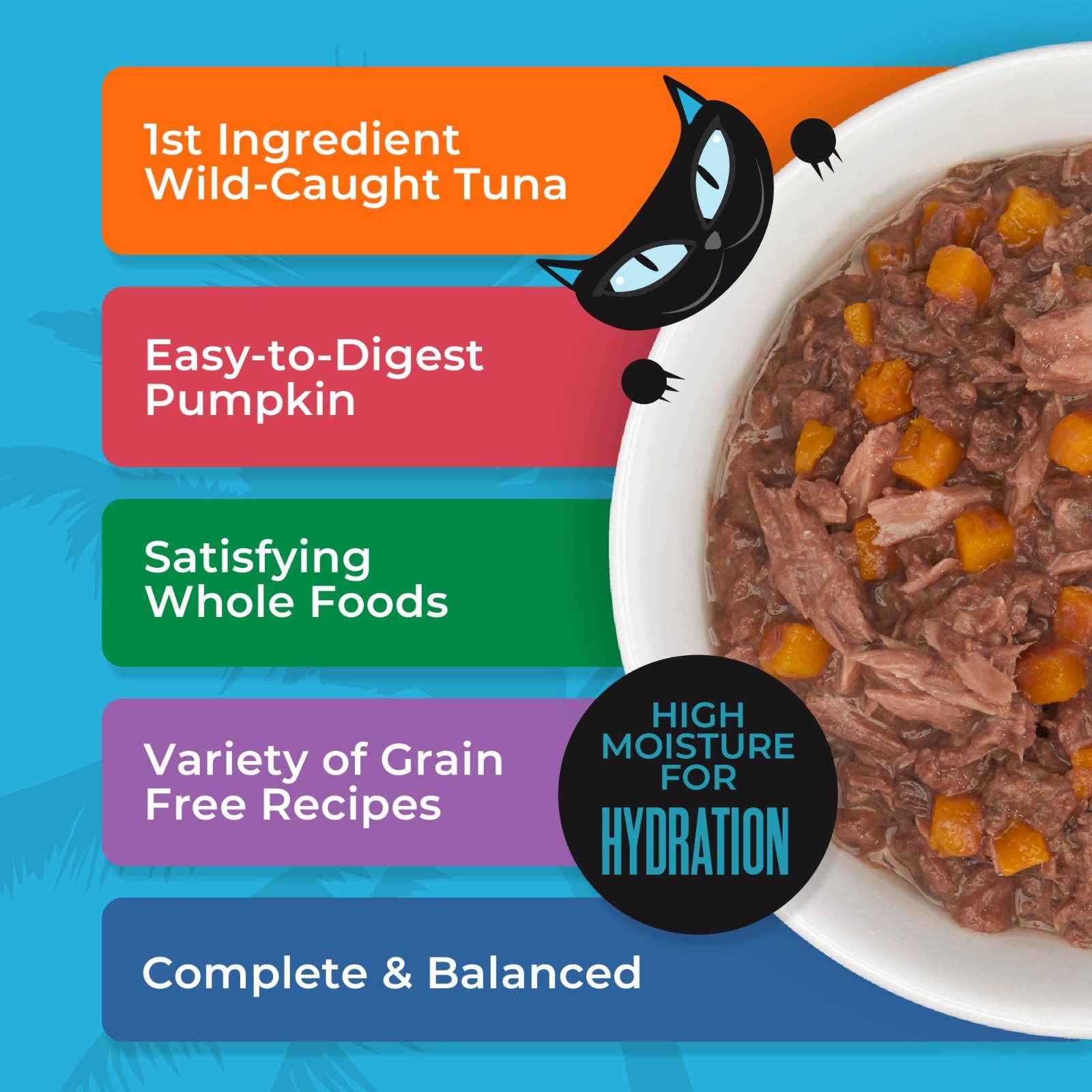 Tiki Cat Aloha Friends Wet Cat Food, Tuna Favorites, Mega Pack, 3 oz. Can (36 Ct