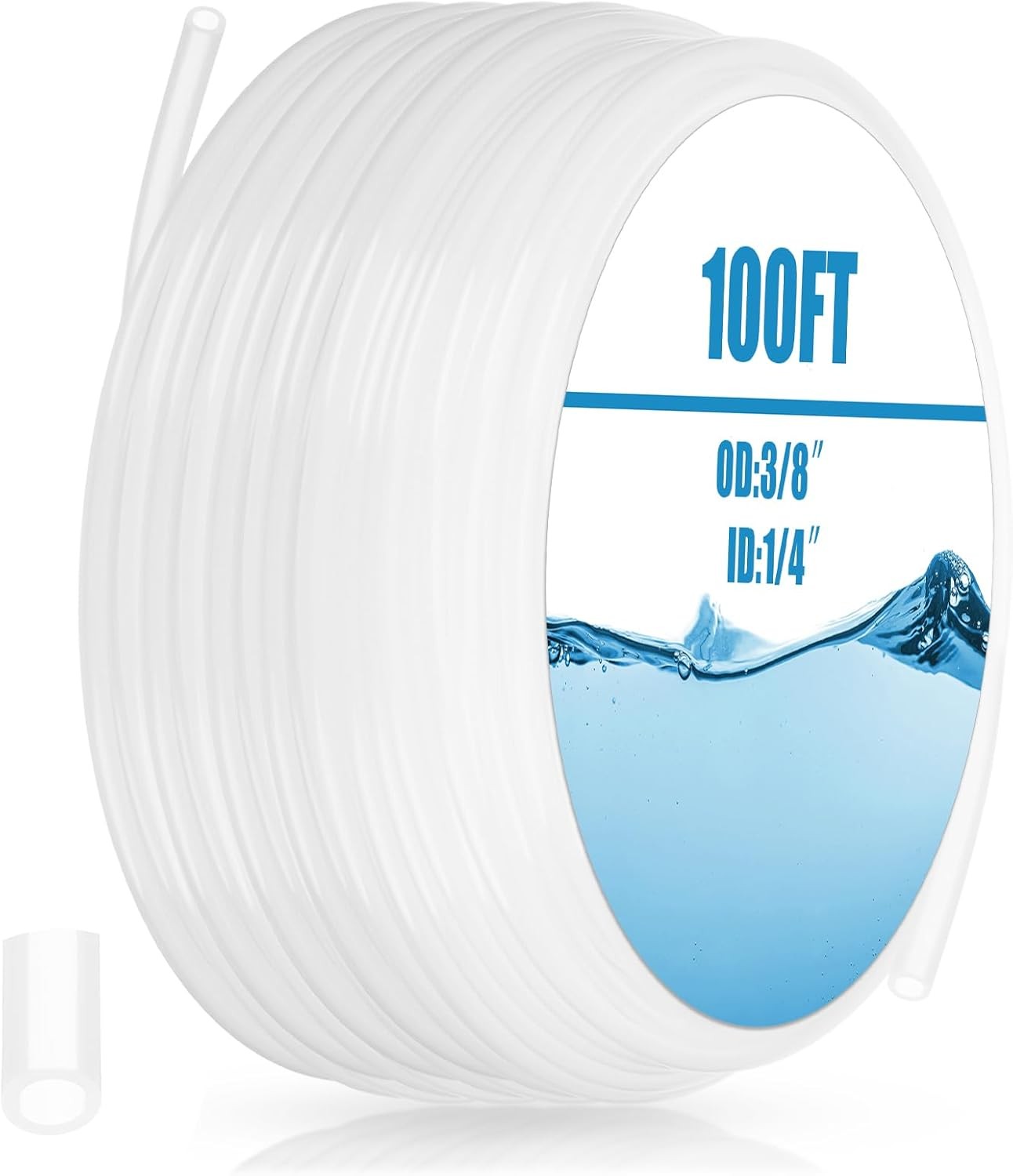 100ft Polyethylene Tubing, 3/8″ OD, 1/4″ ID