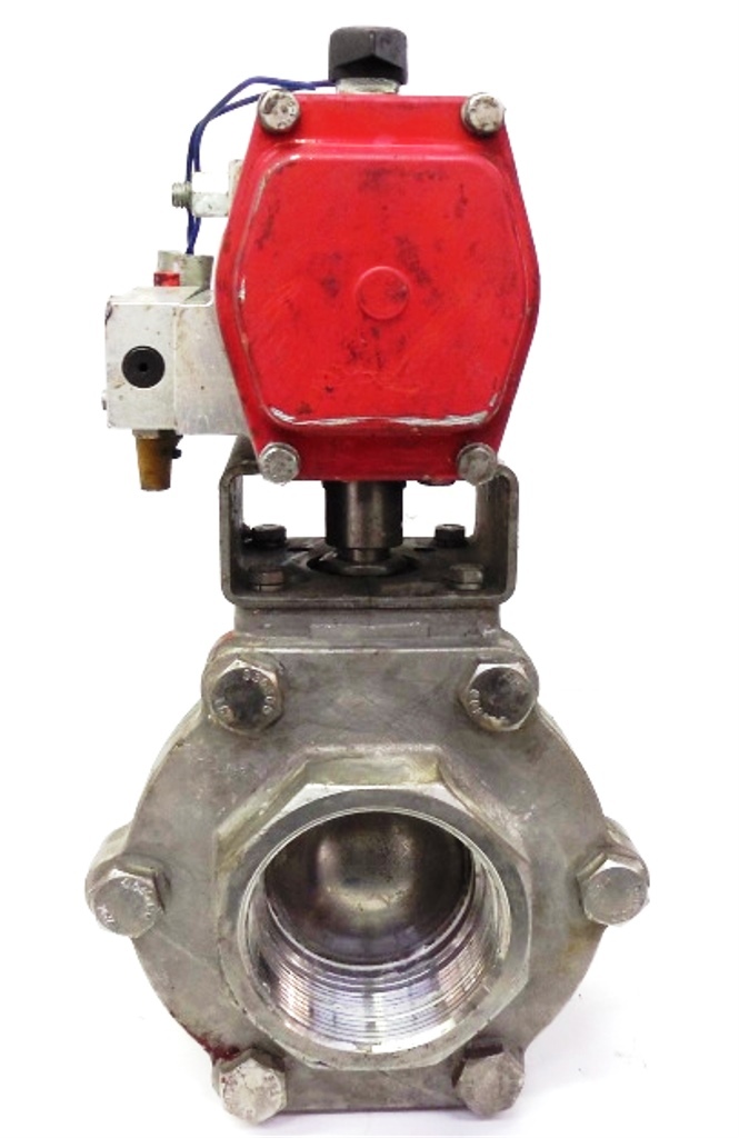 BRAY CONTROLS ELECTRONIC ACTUATOR, FLOW-TEK 3″ STAINLESS STEEL VALVE, FS85