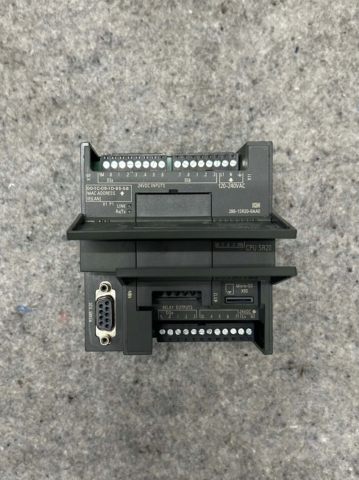 Siemens Simatic S7-200 Smart CPU SR20