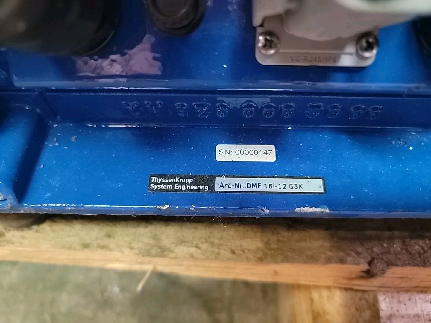 THYSSEN KRUPP DME16i DIGITAL REMOTE I/O CONTROLLER