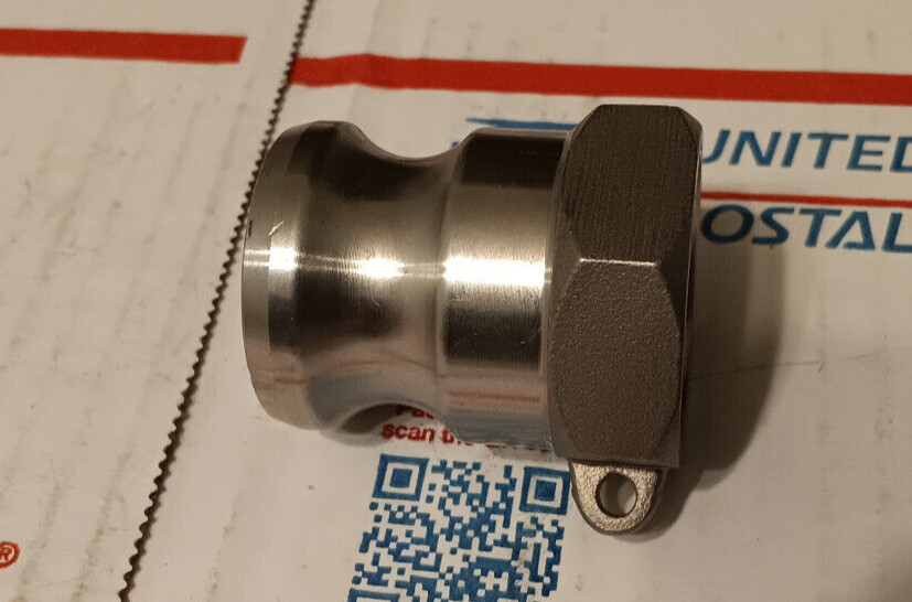 NEW CHEMGROUT 33EV1AB PART A EVERTITE 100 A CG-050M SS 1″ INSIDE DIAM. MALE END!