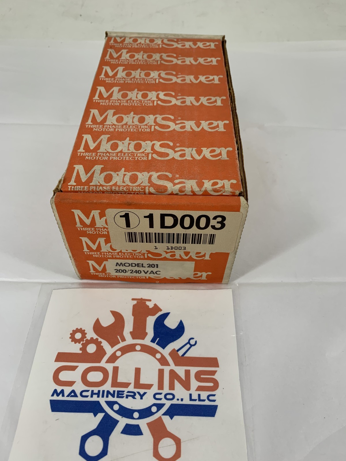 SymCom MotorSaver 201-200 3PH 8-Pin Plug-In Motor Protector 200/240VAC Model 201