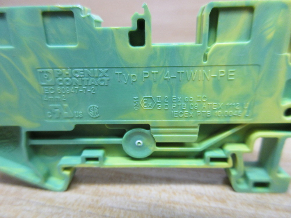 Phoenix Contact PT 4-TWIN-PE Terminal Block 3211780 (Pack of 5)