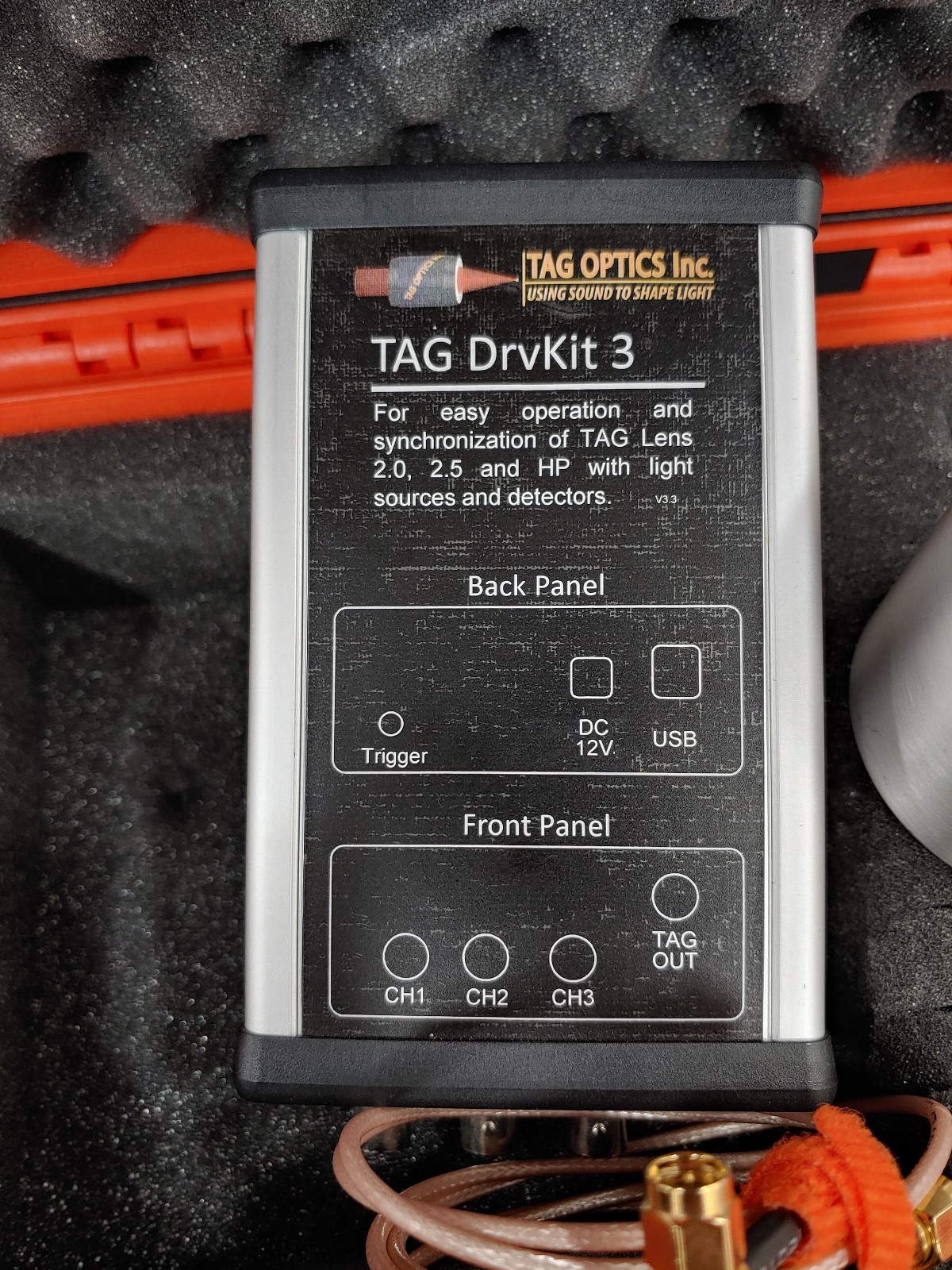 TAG OPTICS TAG DrvKit 3 TL25HP-OC-VISNIR High Speed lens Development Imaging Kit
