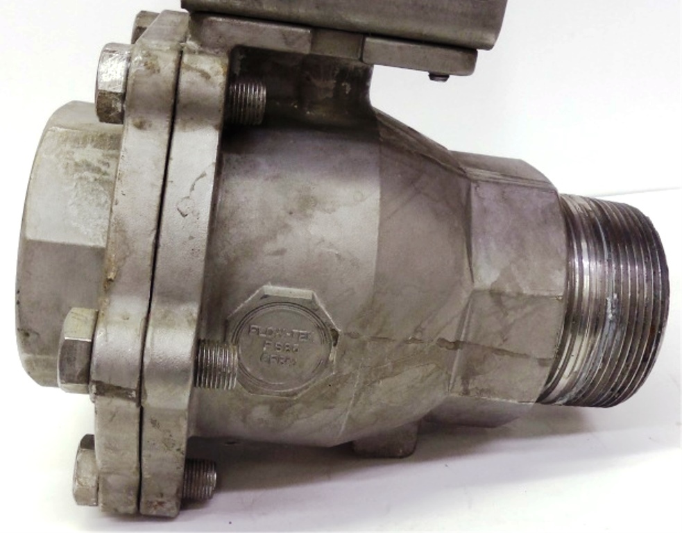 BRAY CONTROLS ELECTRONIC ACTUATOR, FLOW-TEK 3″ STAINLESS STEEL VALVE, FS85