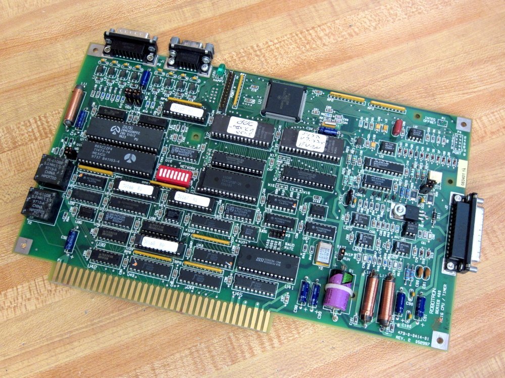 Robotron 473-0-0414-01 Rev. 2 HC16 CPU/Timer Board 4730041401