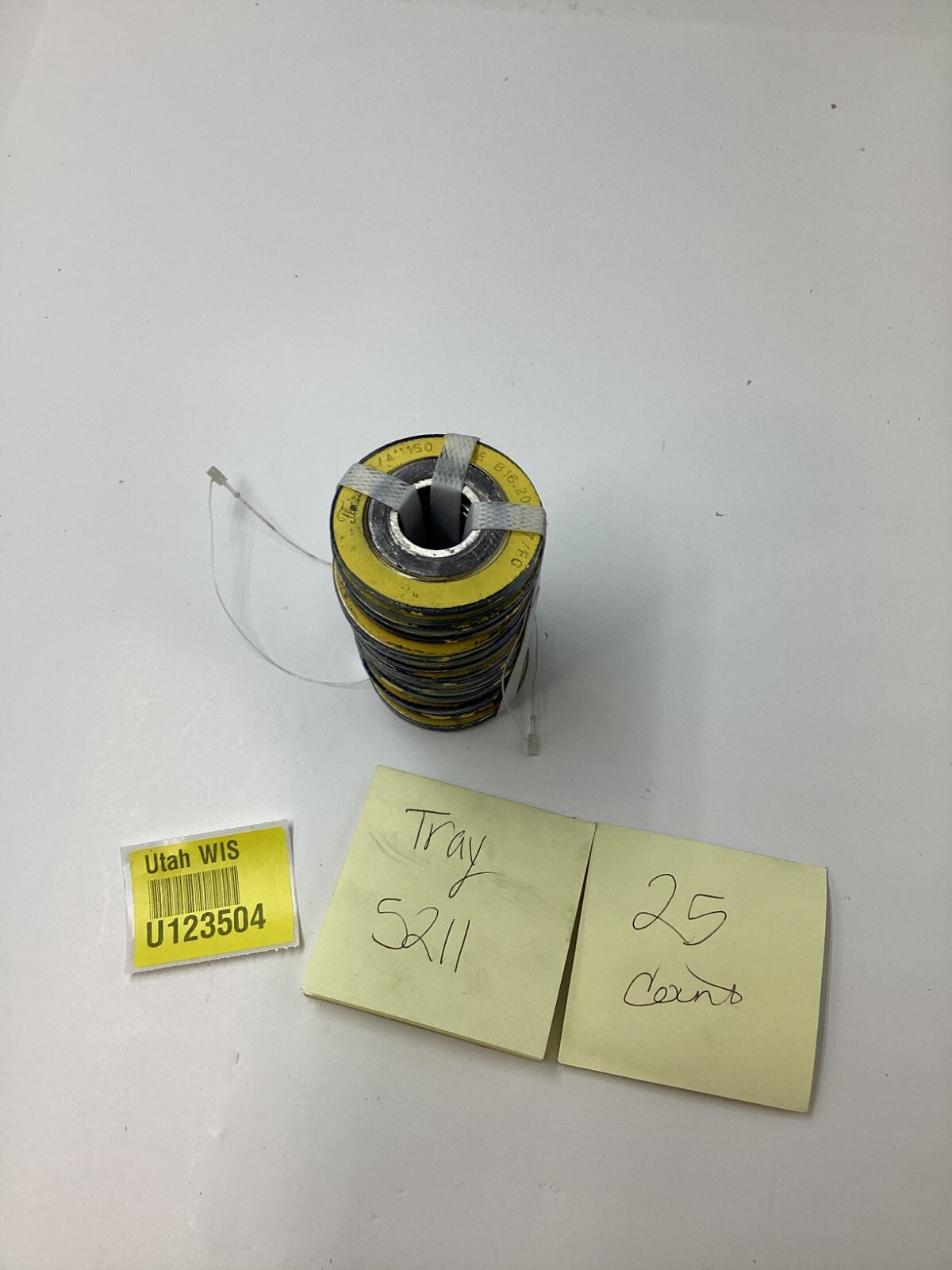 (QTY 25) Flexitallic Genuine 3/4 Inch 150 ASME 347/347 FG GASKET B 16.20