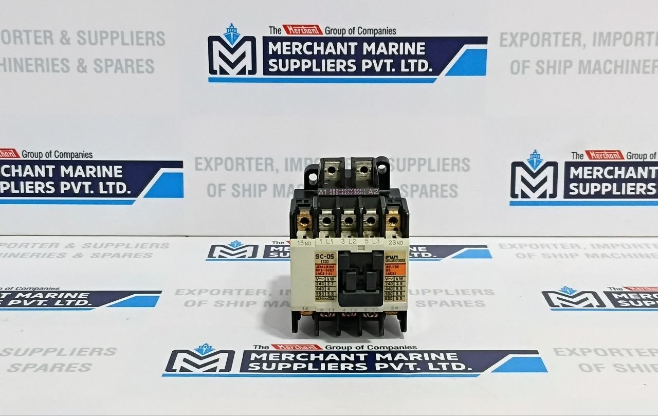 Fuji Electric SC-05 Contactor Coil Voltage 380-400V 50Hz 400-440V 60Hz 13 Amp.