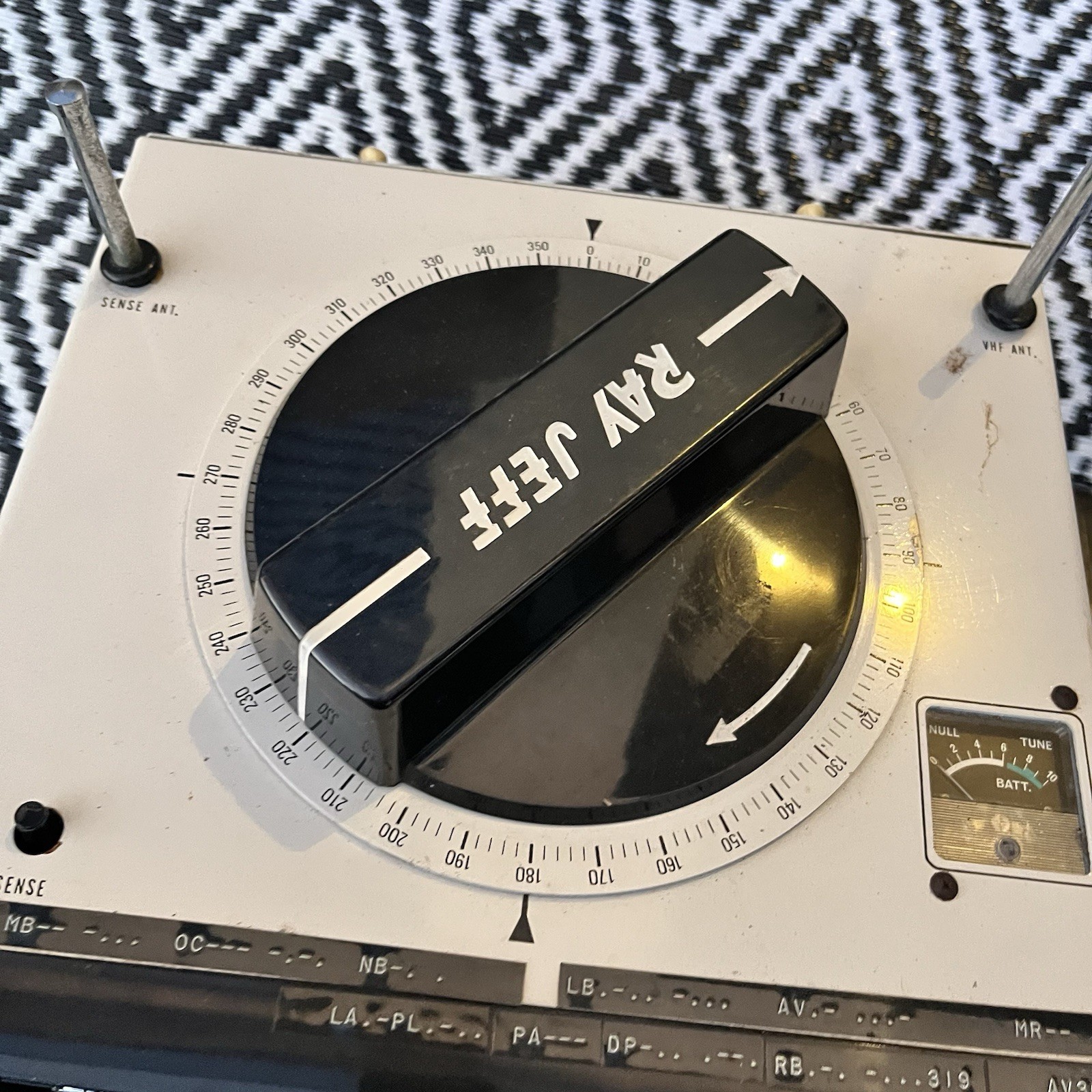 Ray Jefferson Radio Direction Finder RDF Model 6140 Nice Shape UNTESTED