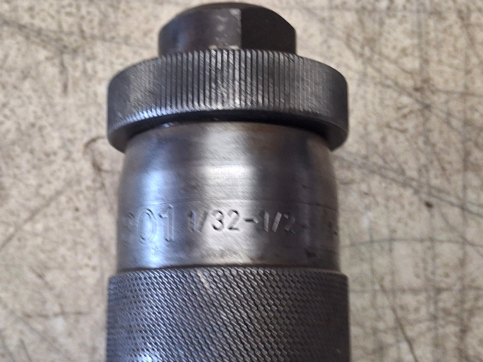 Metabo-Futuro Keyless Chuck – Type 801 – 1/32″ – 1/2″ 1-13 Morse Taper #2 (MT2)