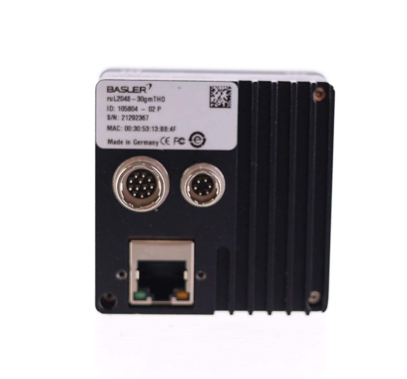 BASLER ruL2048-30GM TH0 105804-02 P ruL2048-30GMTHO