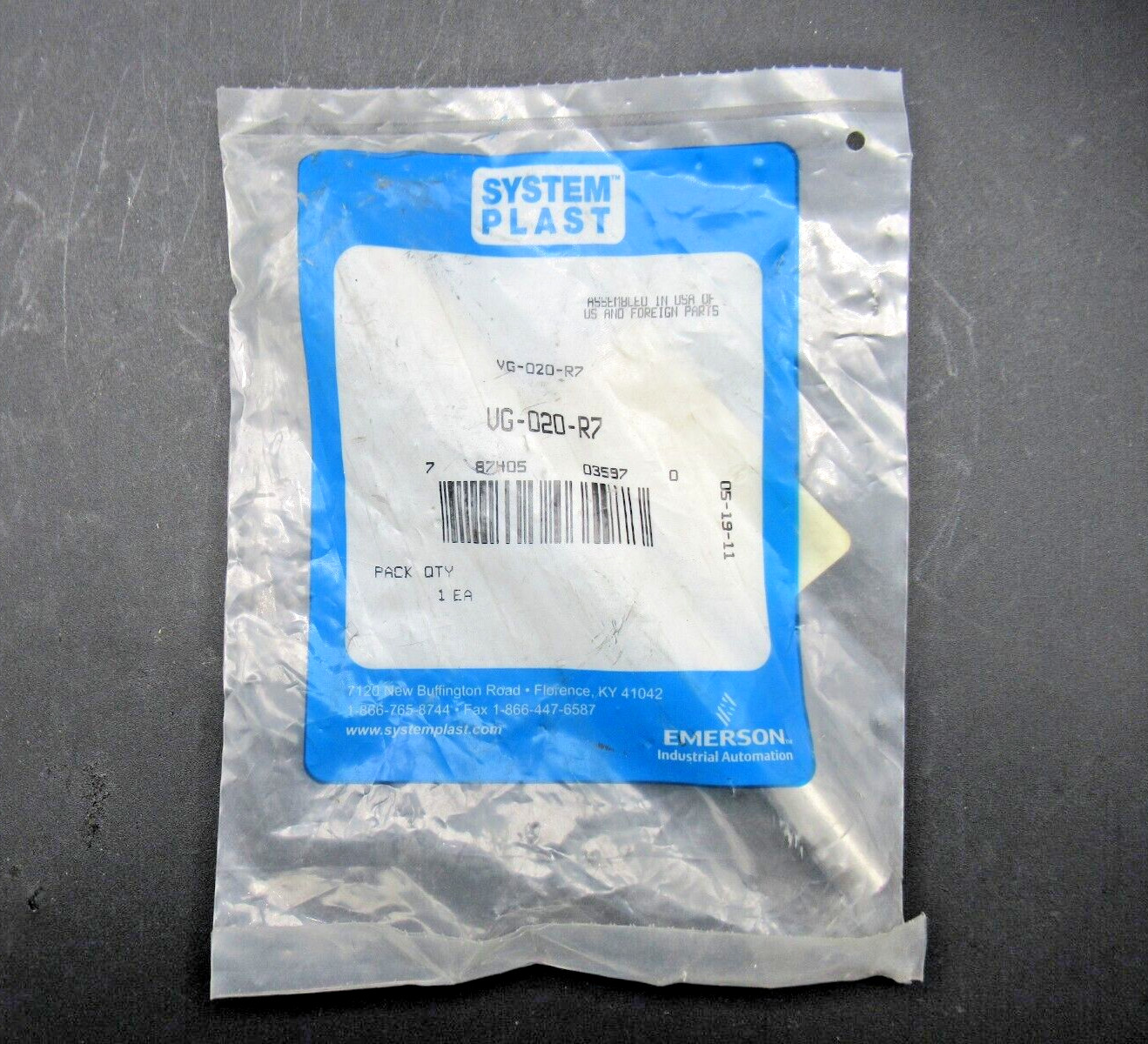 Emerson System Plast VG-020-R7 Adjusting Rod SEALED