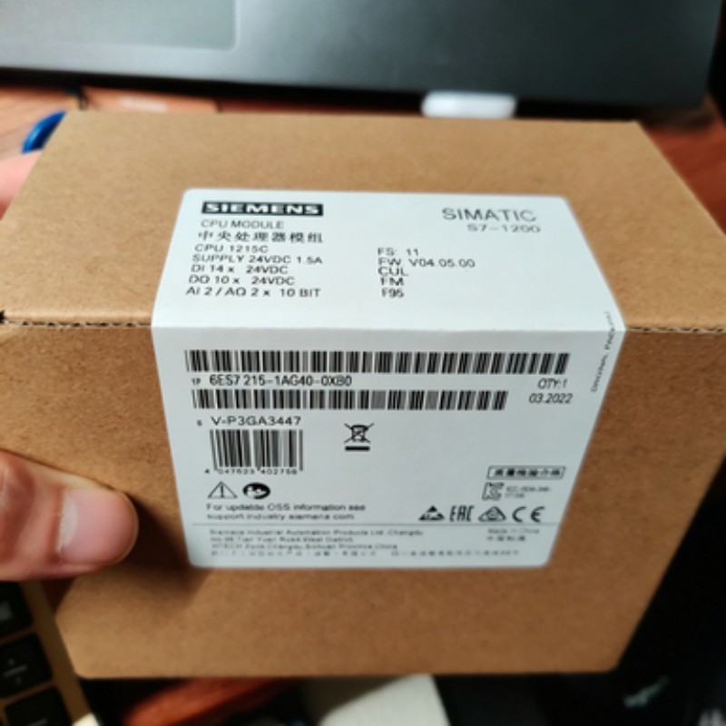 1PC New Siemens Unopened 6ES7 215-1AG40-0XB0 6ES7215-1AG40-0XB0 PLC