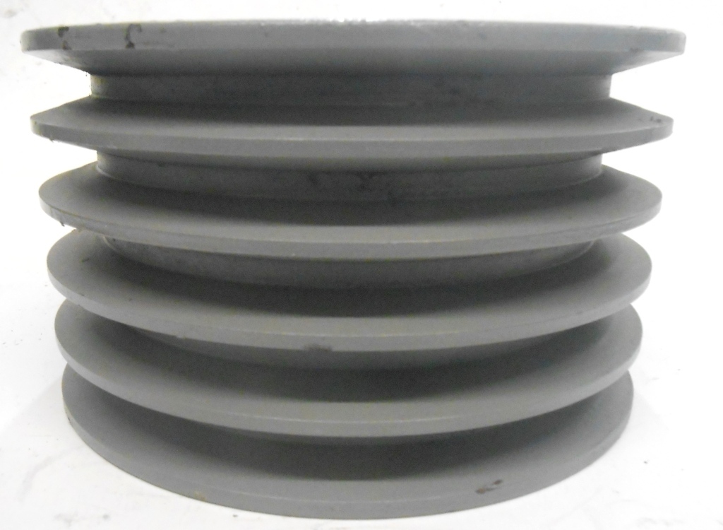 5 GROOVE SHEAVE PULLEY, 5B66SK, 5B6.6SK, 6.95″ OD, 4″ WIDTH, A OR B BELTS