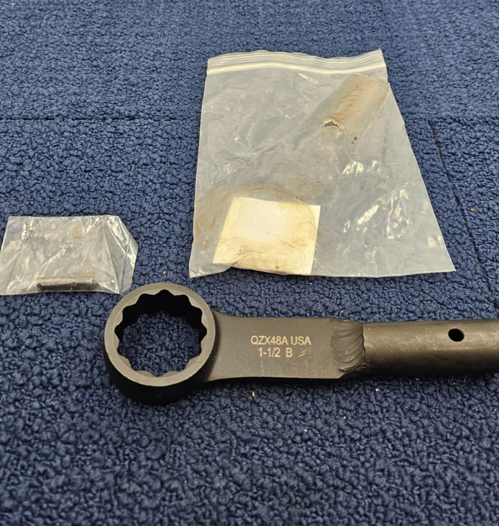 QZX48A 1-1/2″ Square Drive 12-Point Box End Z-Shank