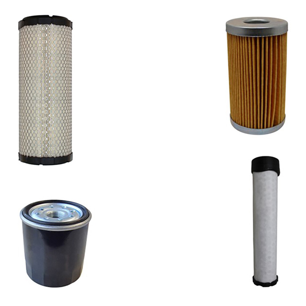 84612-43160 4 Pc. Filter Service Kit Fits Kioti DK35 DK40 DK45 DK50 DK50C LB2204