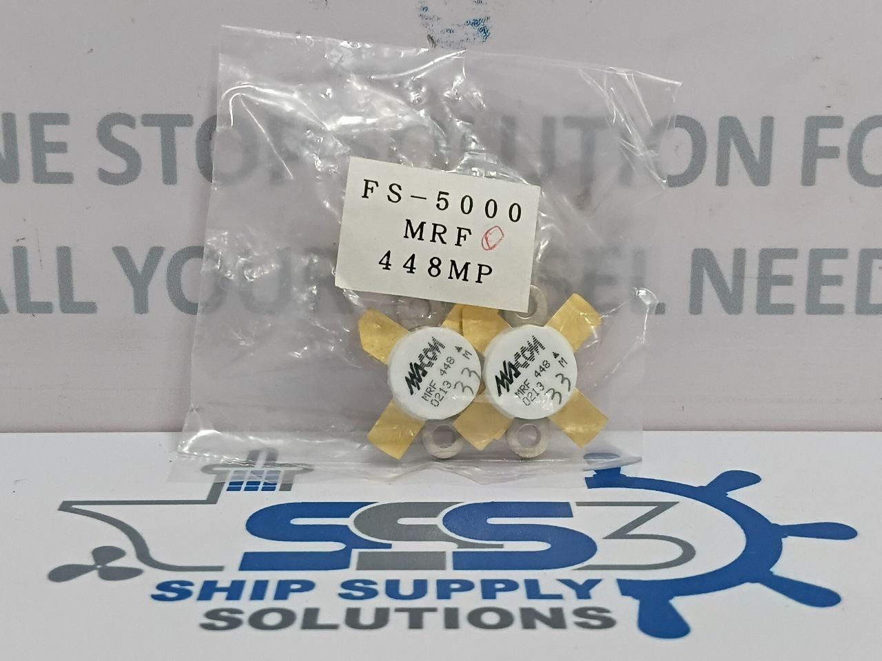 M/A-COM/Motorola MRF 448MP FS-5000 Power Transistor For VHF Radio Telephone