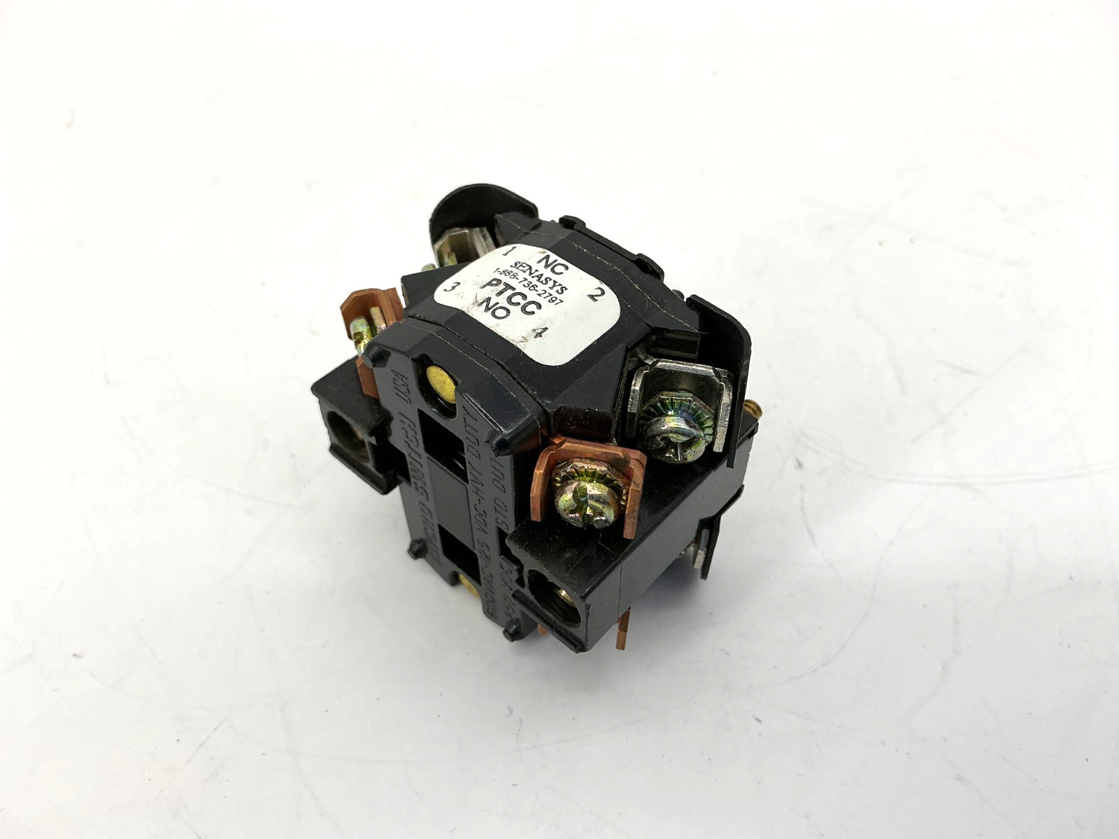 Lot of 2 Honeywell Micro Switch PTCC Contact Block 2NC 2NO 600VAC