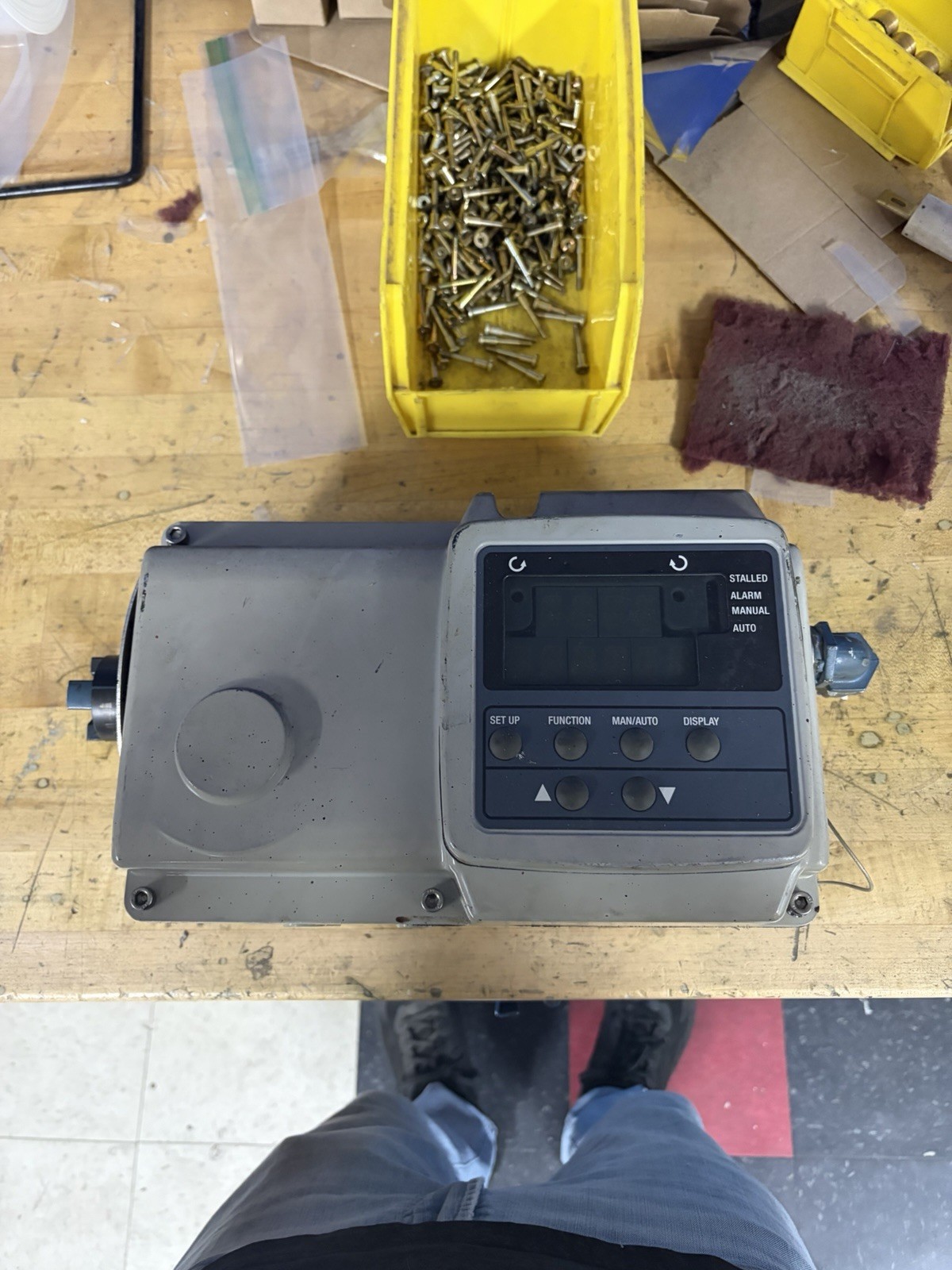HONEYWELL 2001-100-150-126-200-20-100000-1-0-00 ACTUATOR S90 USED