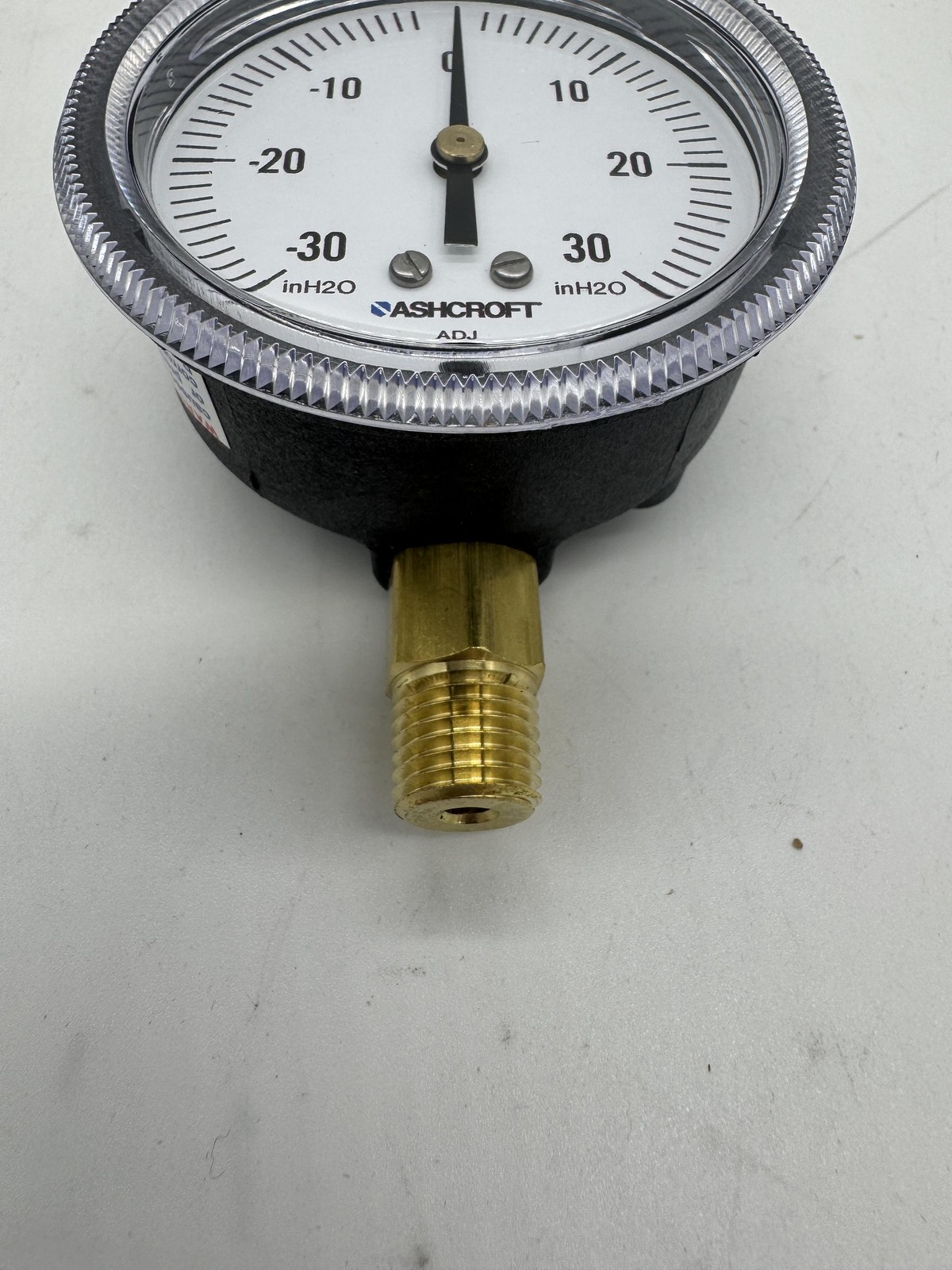 ASHCROFT 25-1490-A-02L-N-30/30IW NSFB – COMPOUND GAUGE CONNECTION SIZE: 1/4″