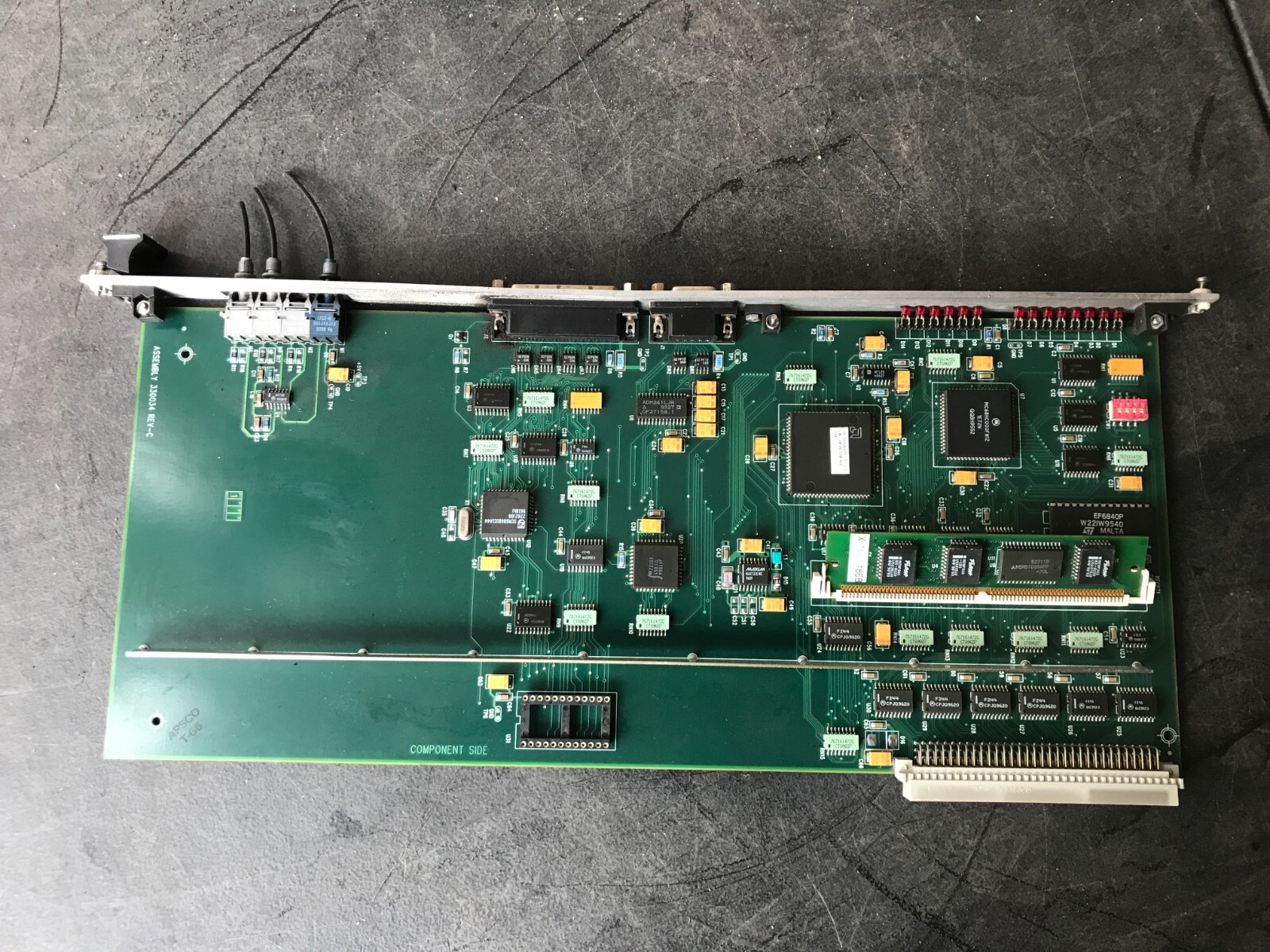 VAN DORN PC330-034 OPERATOR INTERFACE BOARD