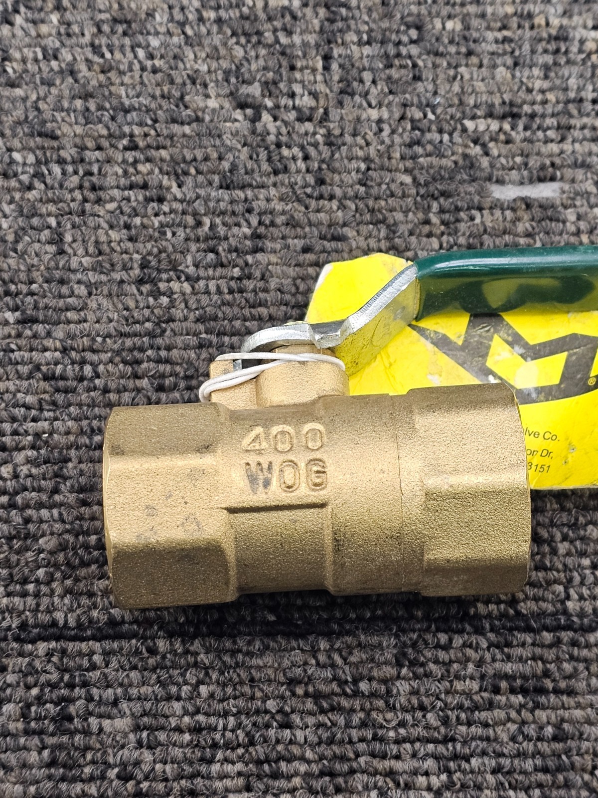 (QTY 11) Hammond: FIG NO 8201 3/4-inch FNPT Forged Brass Ball Valve 400 WOG