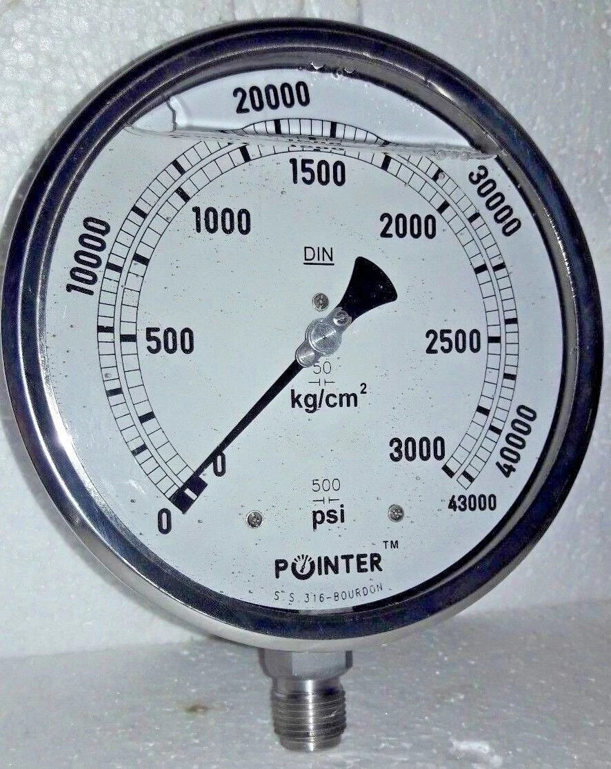 Spherical Common Fuel Rail with 3000 Bar High Pressure Gauge & Pressure Pipes