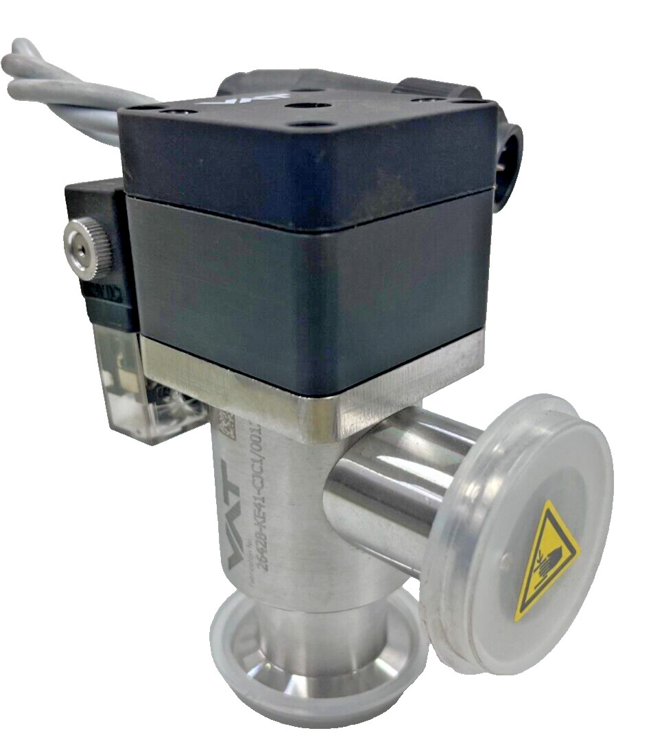 VAT Series 264 26428-KE41-CJC1/0012 Solenoid Valve for Vacuum 24V DC