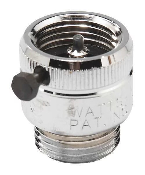 Watts LF8BC Vacuum Breaker, 1-1/2inH, Chrome Finish