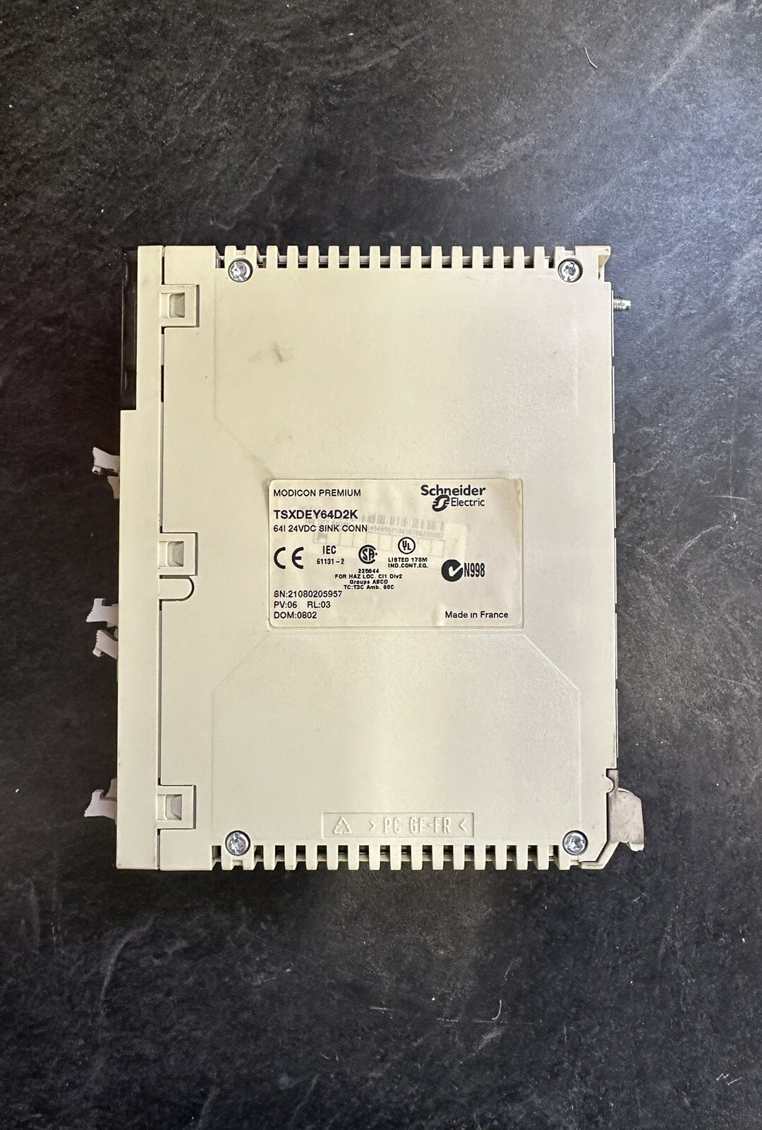 Schneider Electric TSX DEY64D2K / TSXDEY64D2K MODICON MODULE 24vdc