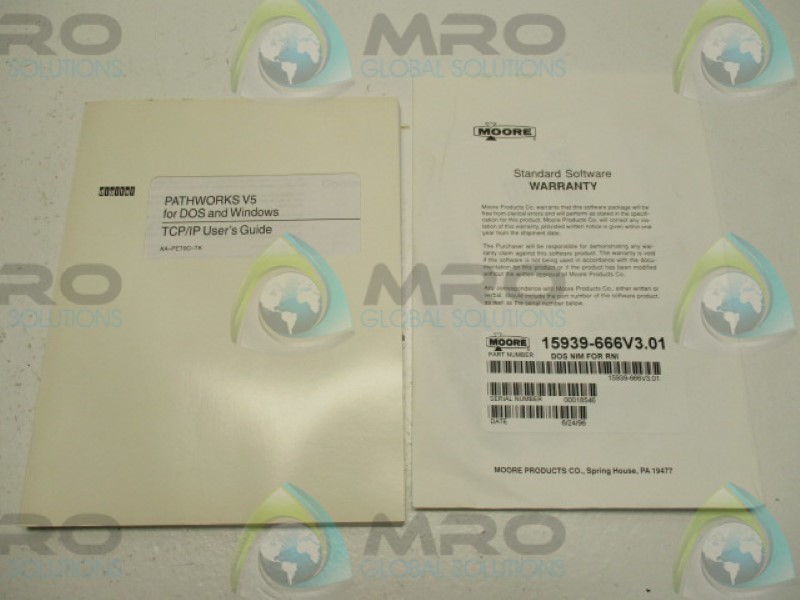MOORE 15939-662 15939-613V3.01 16131-7 KIT NSMP