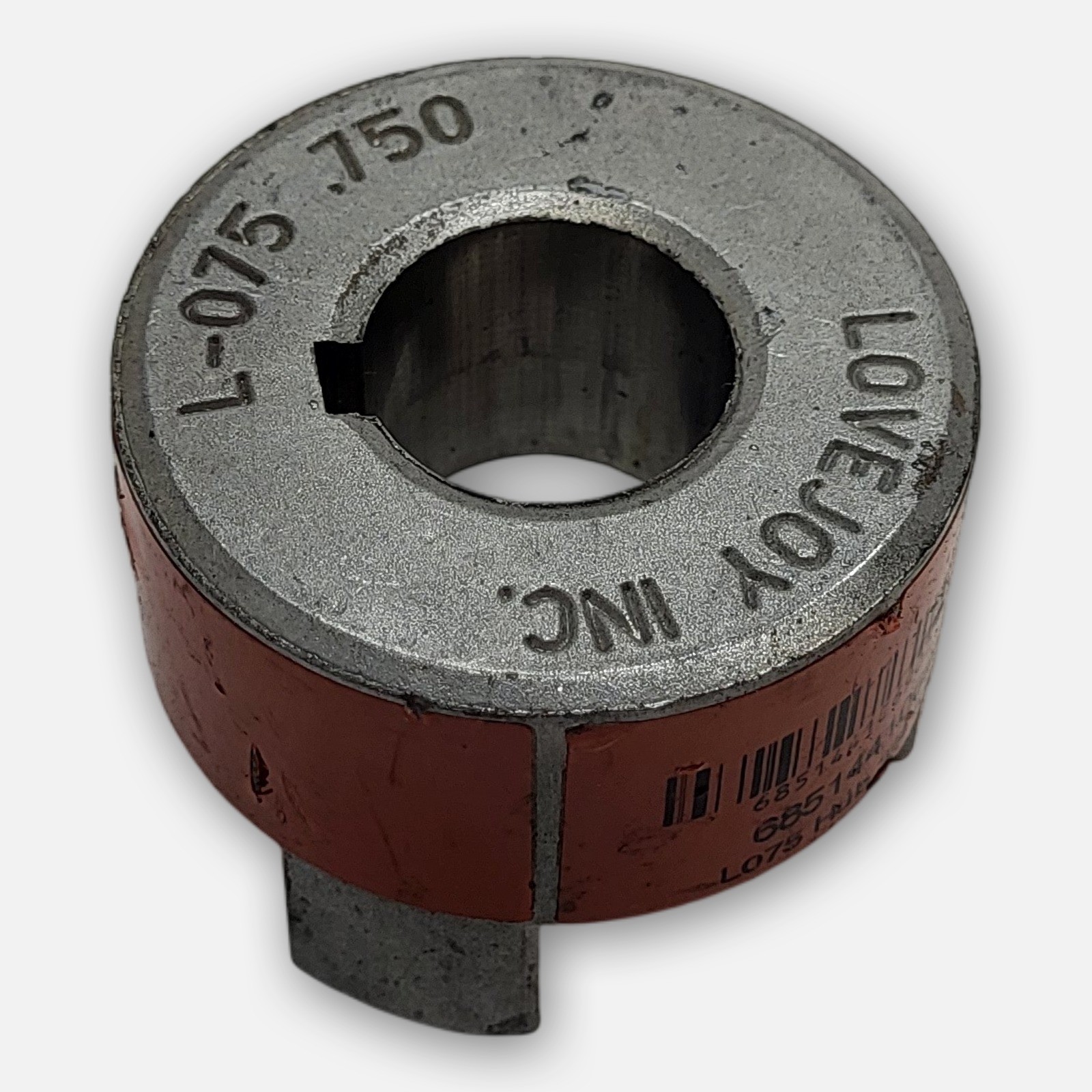 LOT OF 2 LOVEJOY L-075 JAW COUPLING HUB 3/4″ .750