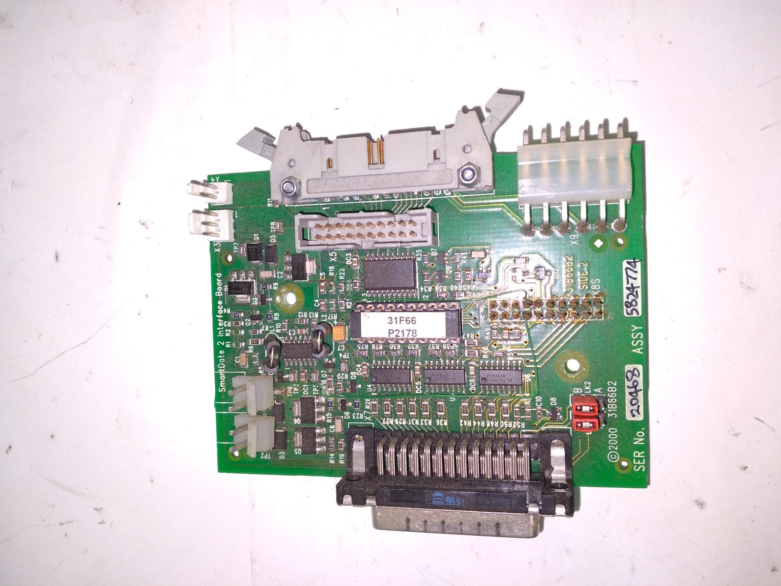 SMARTDATE 2 INTERFACE BOARD 20468 31B66B2 5824774