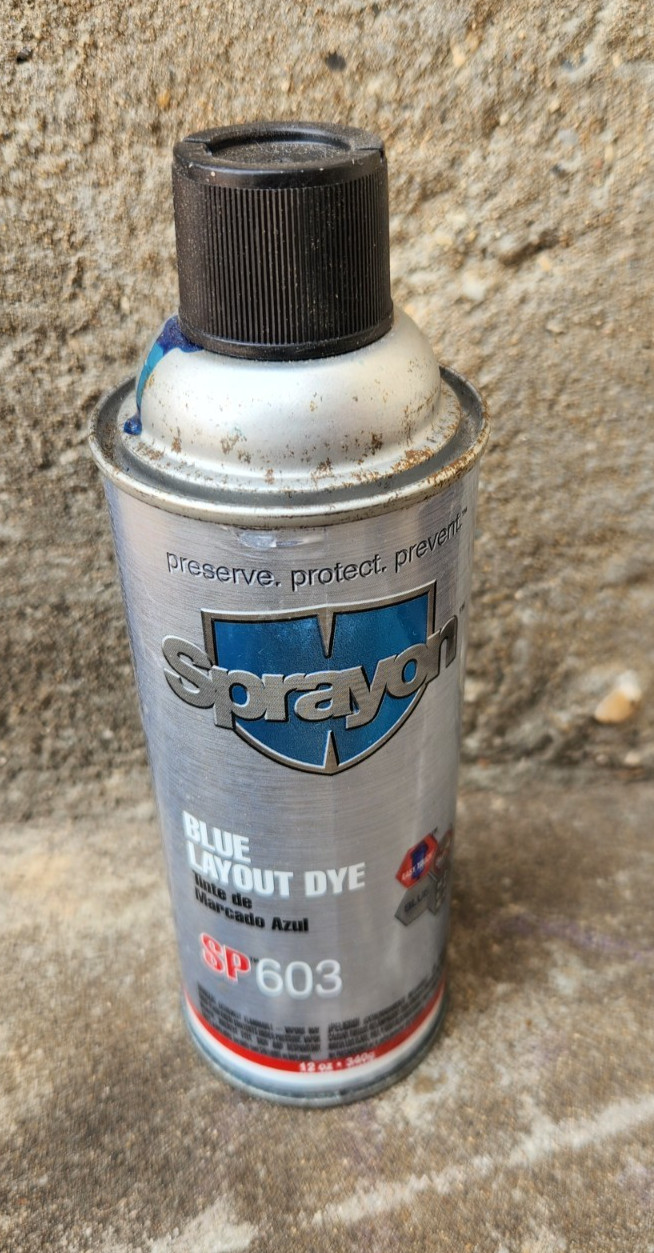 (5 Pk) Sprayon SP603 Spray Blue Layout Fluid – 12 oz Aerosol Can