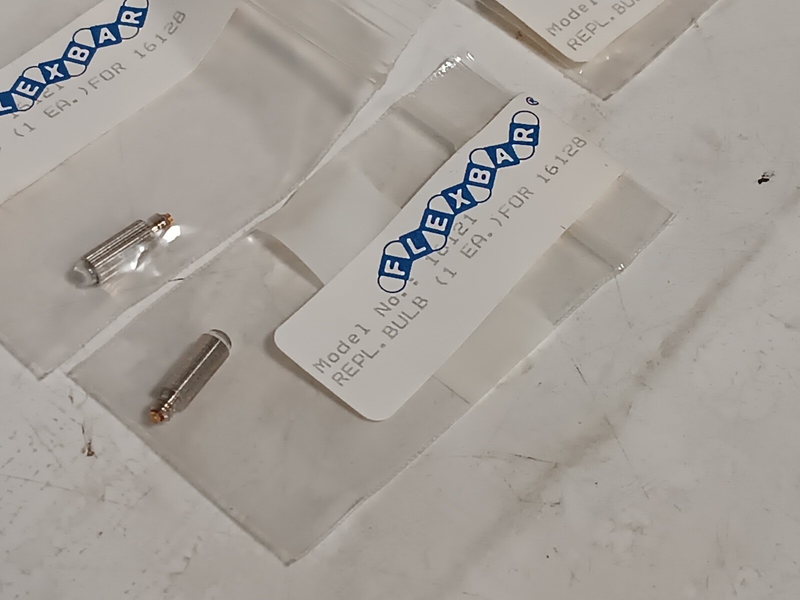 Lot of 6 Flexbar 16121 Replacement Bulbs for 16128, original packaging, as shown