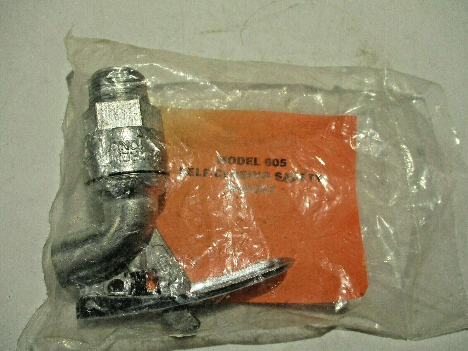 NEW OSHA MODEL 605 SELF-CLOSING SAFETY FAUCET 3/4″ ZINC DIE-CAST