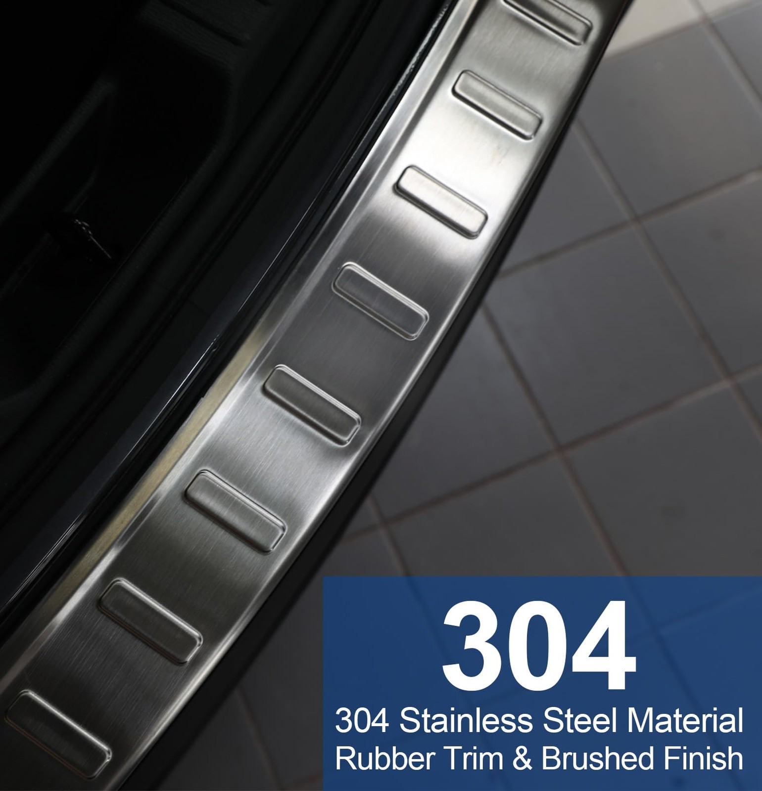 Birbenben Rear Bumper Guards for 2017-2025 Mazda CX-5, 304 Stainless Steel Ma…