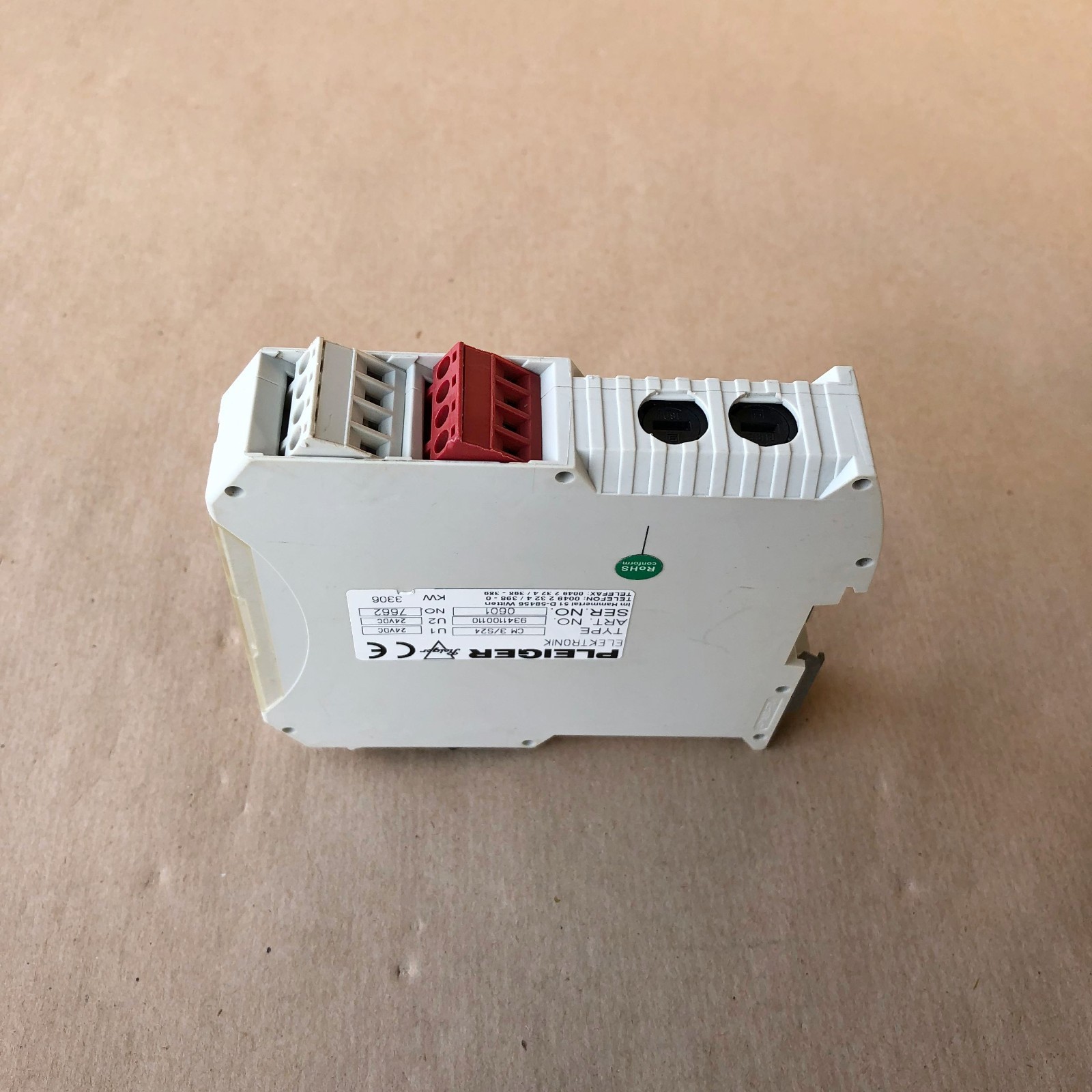 PLEIGER CM 3/S24 CONTROL MODULE