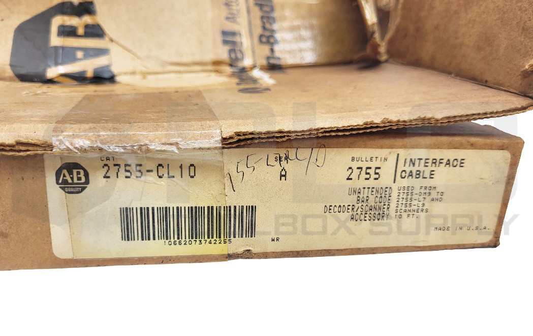 NEW ALLEN BRADLEY 2755-CL10 /A INTERFACE CABLE 10′ *READ*