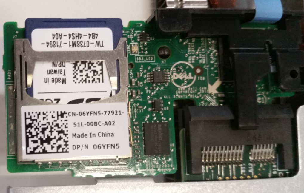 Lo Of 2 Dell C63DV Intel i350/X520 2x 1GbE, 2x 10G SFP+ Network Daughter Card