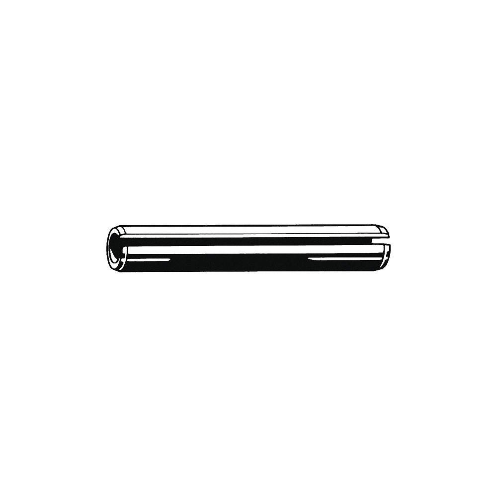 GRAINGER APPROVED U39101.012.0137 Spring Pin,Sltd,1/8inx1-3/8in,Znc,PK100 41LT33
