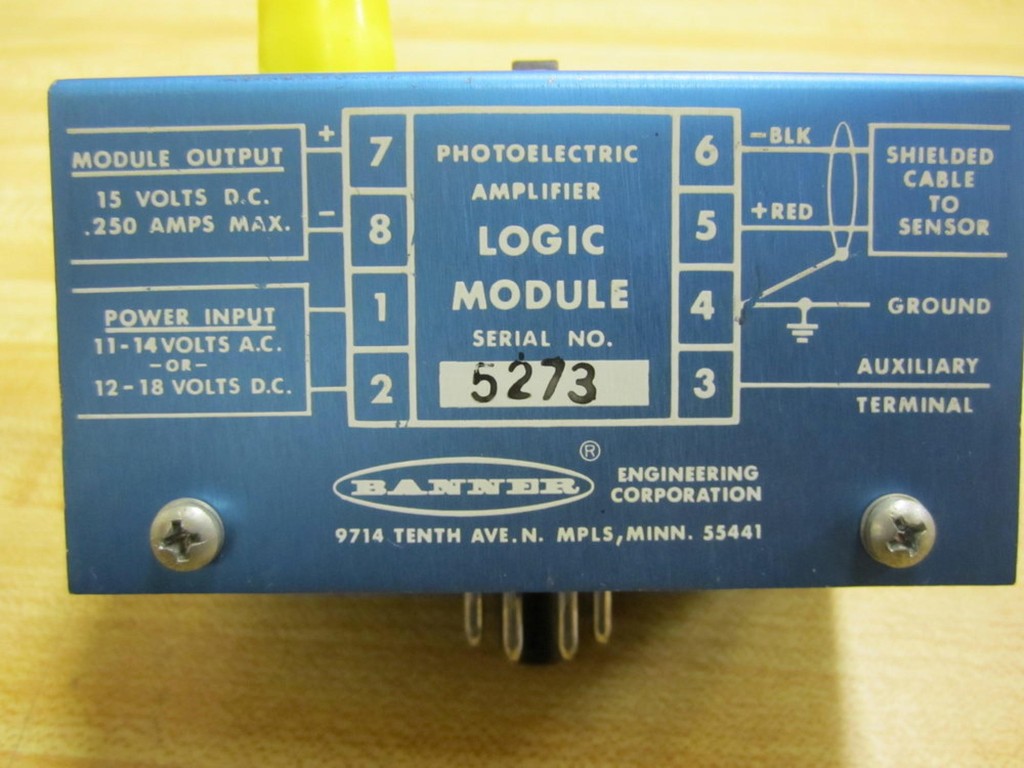 Banner B3-1500 Logic Module 16018 B31500