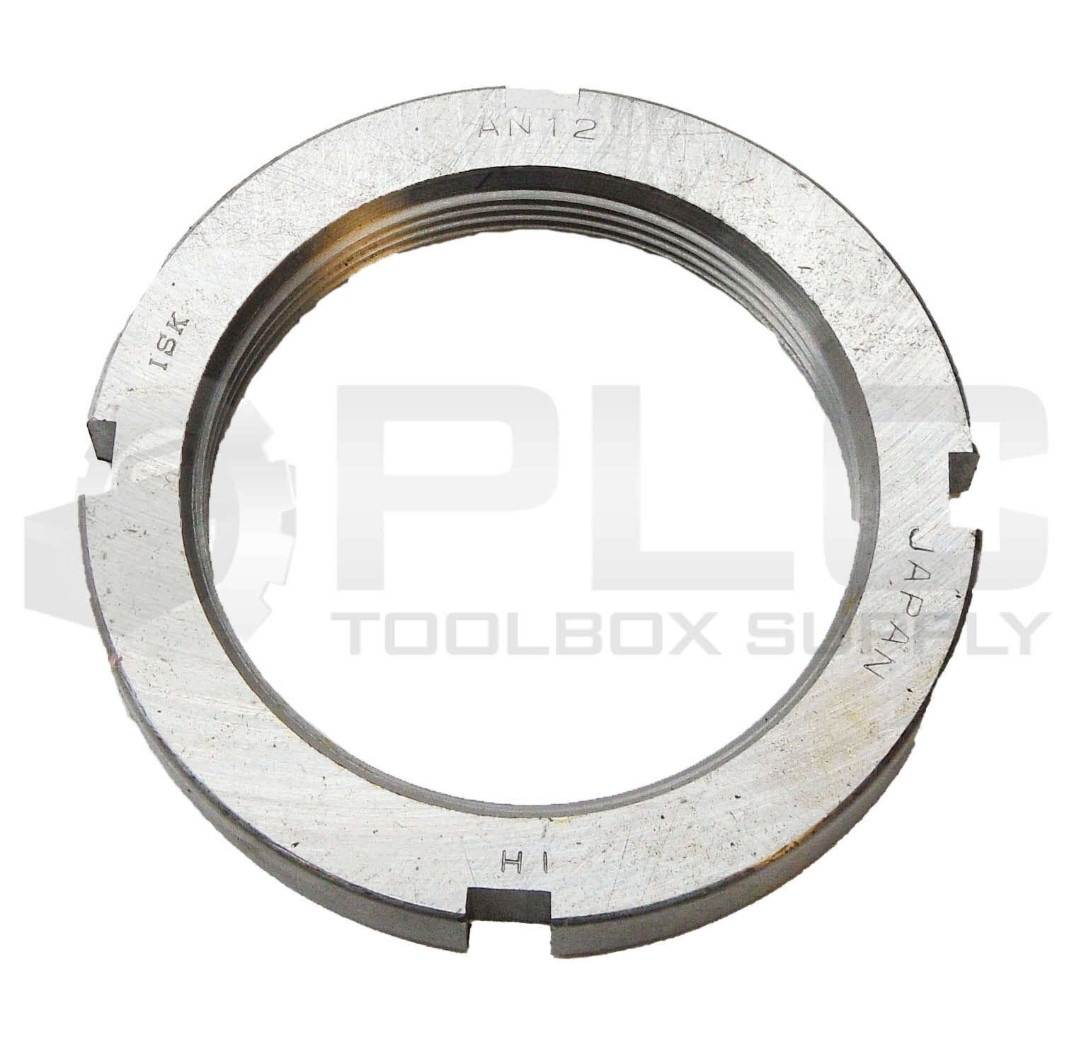 NEW CONSOLIDATED KM-12 LOCKNUT 3-1/8″OD 2-1/4″ BORE