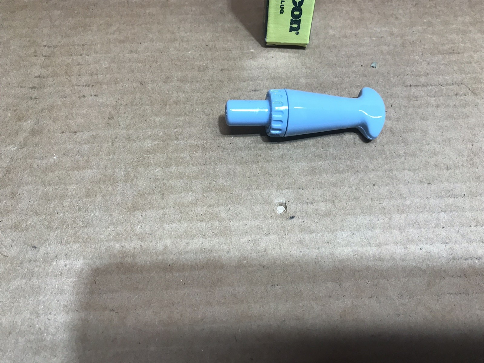 SUPERCON PS25GBL TEST PLUG SOCKET-PLUG 25 AMP NIB