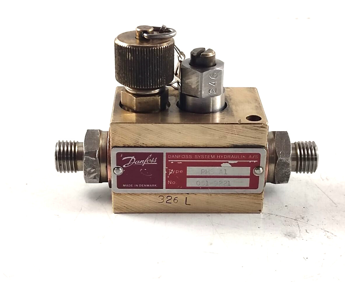 Danfoss PHS A1 Pipe, Hand Pump St Block. Part 051-9221