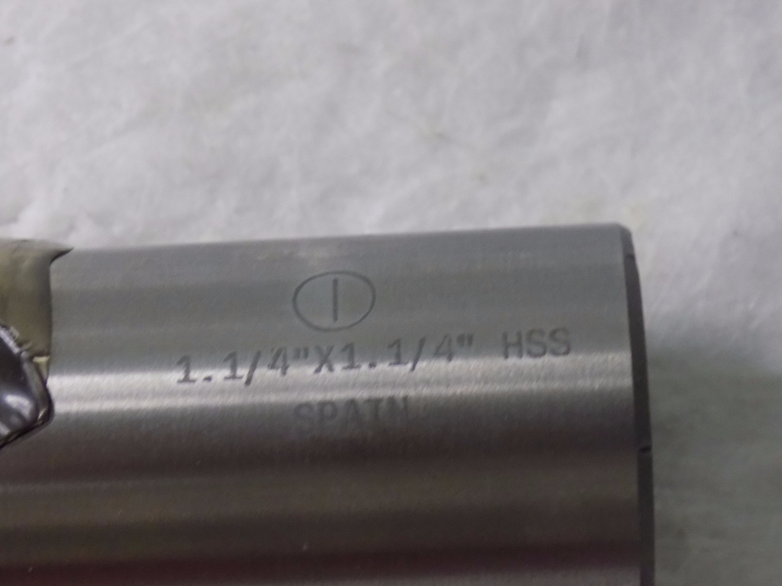 Interstate Square End Mill 1-1/4″ x 2″ x 4-1/8″ HSS RH #720-3228
