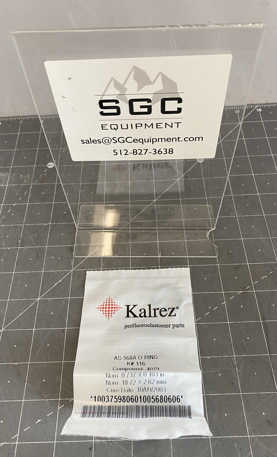 Kalrez O-Ring AS-568A Compound 4079 0.737 x 0.103 in 18.72 x 2.62 mm PN: K#116