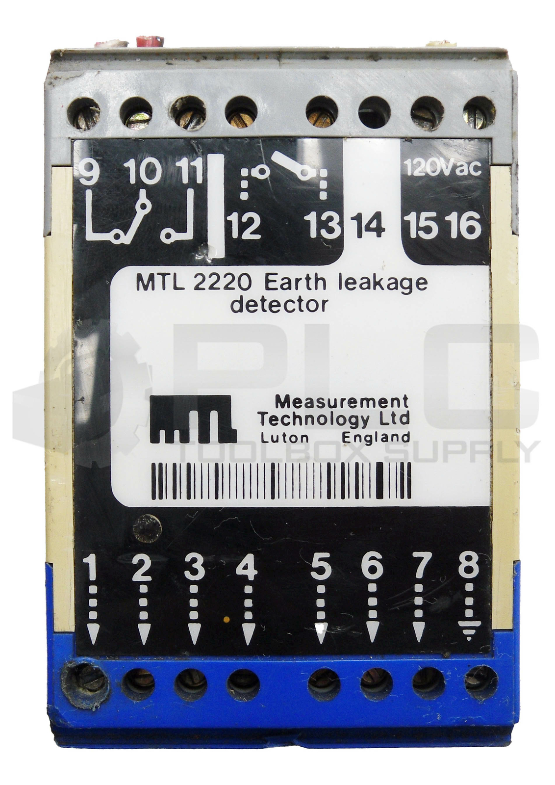 MEASUREMENT TECHNOLOGY LTD. MTL 2220 EARTH LEAKAGE DETECTOR MTL2220 *READ*