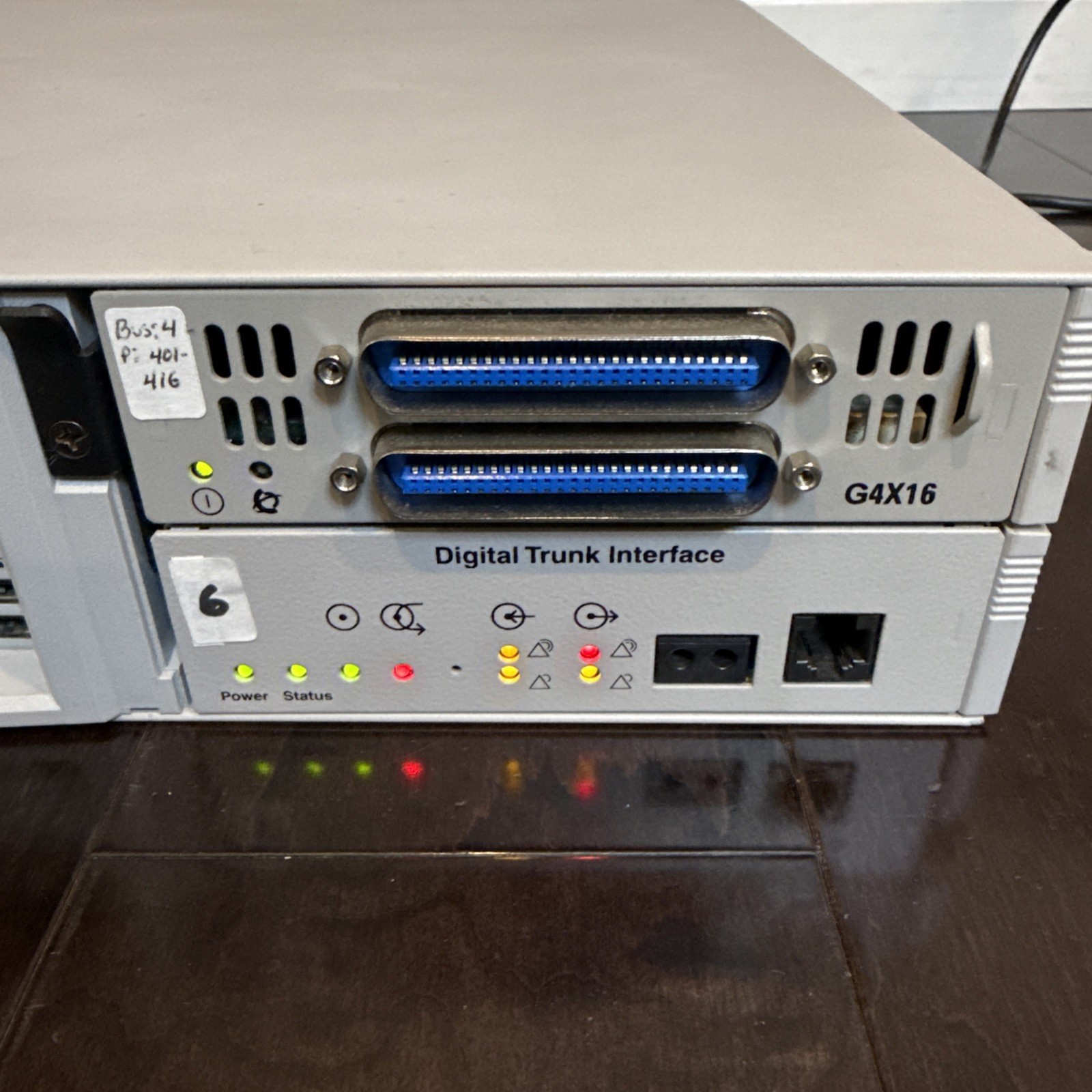 NORTEL BCM 200 Business Communications Manager G4X16 Digital Trunk Interface